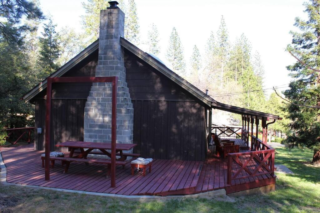 Rustic Chapparal Cabin At Bass Lake Heights Villa Oakhurst Dış mekan fotoğraf